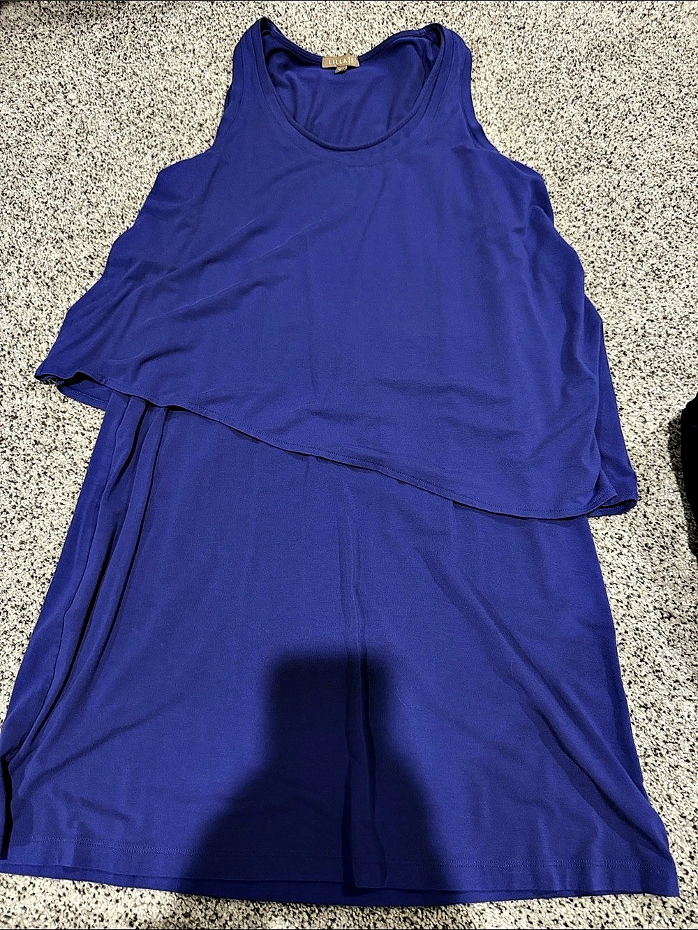 Lilla P Blue Maxi Dress Size Medium Like New